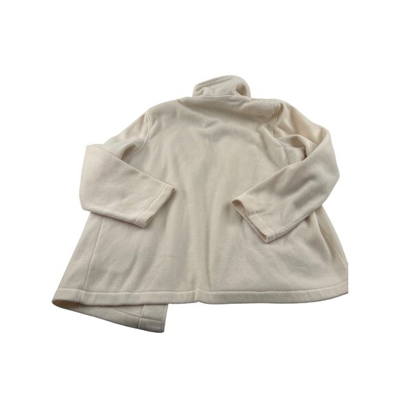 Tudor Court By Haband Women's Jacket Embroidered Button-Front Polyester Cream Si - Picture 7 of 7